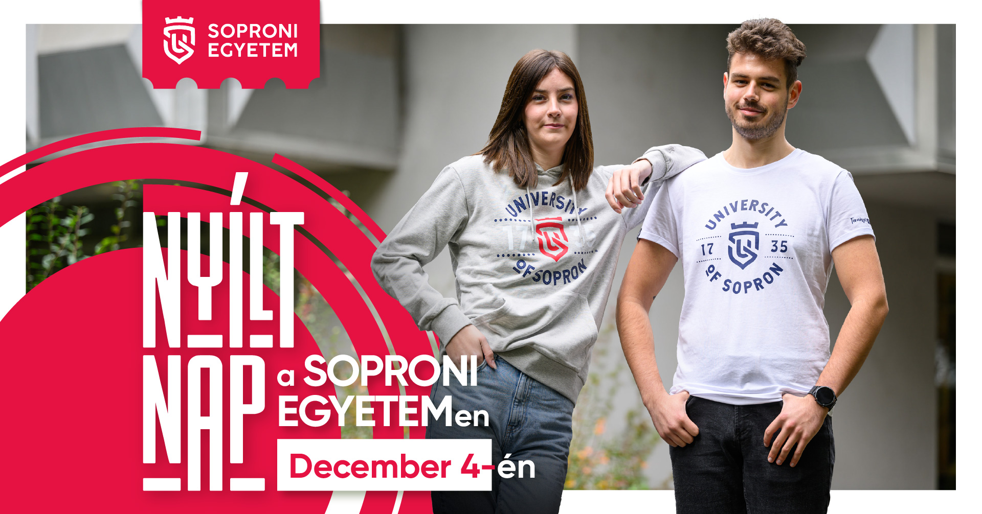 Nyílt Nap a Soproni Egyetemen, december 4-én!